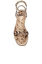 view 4 of 5 Joanna Sandal in Snake Tan Multi