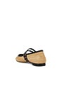 view 3 of 5 ZAPATO PLANO JACKSON in Natural
