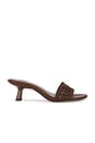 view 1 of 5 SANDALIA FALLYN WOVEN in Mahogany