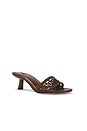 view 2 of 5 SANDALIA FALLYN WOVEN in Mahogany