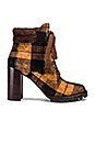 view 1 of 5 BOTTINES NICOLE in Plaid