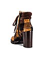 view 3 of 5 BOTTINES NICOLE in Plaid