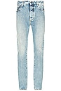view 3 of 4 Back Logo 5 Pocket Jean in Light Blue