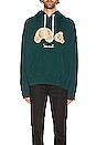 view 3 of 3 SWEAT À CAPUCHE BEAR in Forest Green Brow
