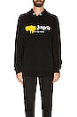 view 3 of 3 Los Angeles Hoodie in Black
