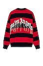 view 2 of 4 Bear Stripes Sweater in Navy Blue