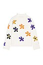 view 2 of 4 Hell's Flowers Sweater in Off White