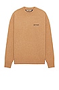 view 1 of 5 Basic Logo Sweater in Camel