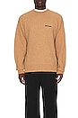 view 4 of 5 Basic Logo Sweater in Camel