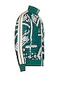 view 3 of 4 Bandana Track Jacket in Green