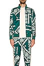 view 4 of 4 Bandana Track Jacket in Green