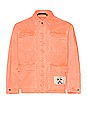 view 1 of 4 Sun Denim Jacket in Orange