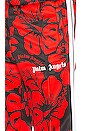 view 6 of 6 Hawaiian Track Pant in Black & Red