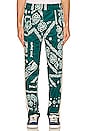 view 1 of 5 Bandana Track Pants in Green
