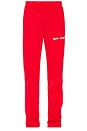 view 1 of 7 Classic Track Pants in Red & White