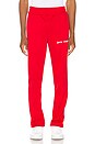 view 4 of 7 Classic Track Pants in Red & White