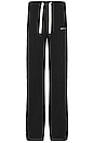 view 3 of 5 Logo Cotton Travel Pant in Black