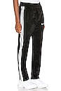 view 3 of 5 PANTALON CHENILLE TRACK in Black & White