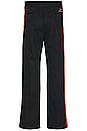 view 4 of 7 X Formula 1 Racing Chino Pant in Black & Red