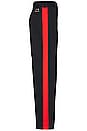 view 5 of 7 X Formula 1 Racing Chino Pant in Black & Red