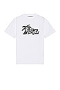view 1 of 3 Hunter Classic Tee in White & Black
