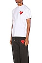 view 3 of 6 Pin My Heart Tee in White & Multi