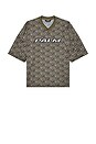 view 4 of 5 CAMISETA in Brown & Off White