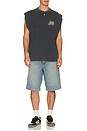 view 3 of 4 CAMISETA TIRANTES in Black & Multicolor