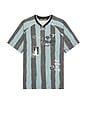 view 5 of 4 Soccer Cali Regular Tee in Black & Blue