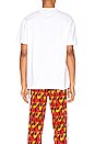 view 3 of 4 T-SHIRT GRAPHIQUE BURNING SKELETON in White & Multi