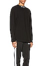 view 3 of 6 Classic Logo Long Sleeve Tee in Black