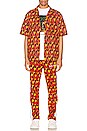 view 5 of 6 CHEMISE BOWLING BURNING in Black & Multi