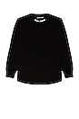 view 2 of 3 Classic Logo Over Tee Long Sleeve in Black & White