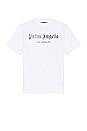 view 1 of 5 Rhinestone Sprayed Classic Tee in White & Black