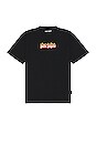 view 1 of 4 Burning Logo Classic Tee in Black & White