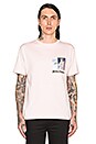 view 1 of 3 Rebus Tee in Light Pink Multicolor