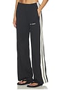 view 1 of 6 Classic Logo Track Loose Pant in Black & Off White