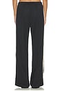 view 4 of 6 Classic Logo Track Loose Pant in Black & Off White