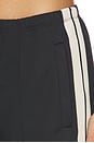 view 6 of 6 Classic Logo Track Loose Pant in Black & Off White