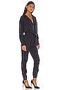 view 2 of 3 Zip Jumpsuit in Washed Navy