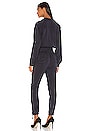 view 3 of 3 Zip Jumpsuit in Washed Navy