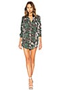 view 1 of 3 VESTIDO CAMISERO in Camo Print
