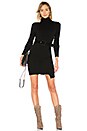 view 1 of 3 Destroyed Turtleneck Dress in Black