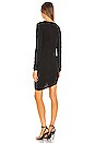 view 3 of 3 Side Ruched Dress in Black