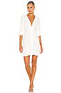 view 1 of 3 Shirtdress in White