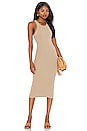 view 1 of 4 Rib Tank Midi Dress in Stone