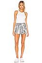 view 4 of 5 Sequin High Waist Shorts in Multi