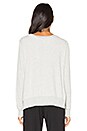 view 3 of 5 PULL LIPS RAS DE COU ET FENTES CÔTÉS in Heather Grey