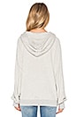 view 3 of 4 Hollywood Hobo Hoodie in Heather Grey