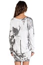 view 4 of 6 SUDADERA DEPORTIVA ALTA-BAJA in Tie Dye Grey